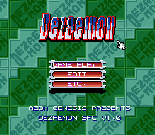 Screenshot Thumbnail / Media File 1 for Kaite Tsukutte Asoberu Dezaemon (Japan) [En by Aeon Genesis v1.0]